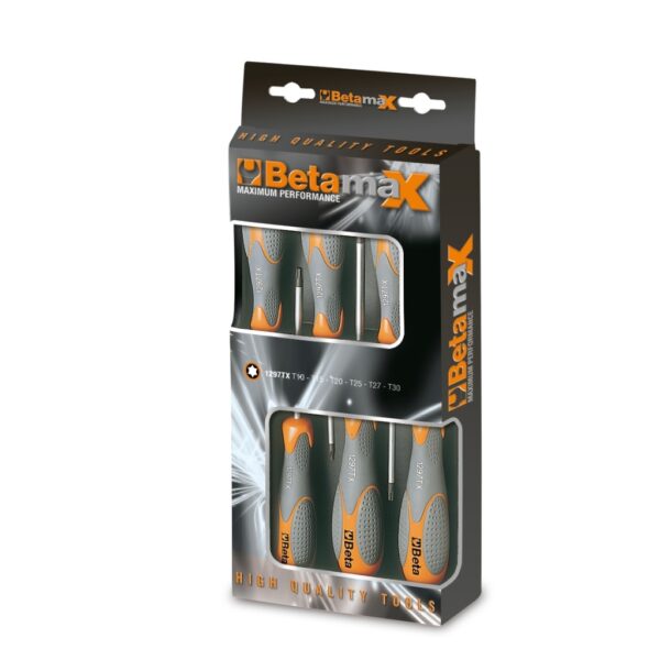 Zestaw 6-ciu wkrętaków, profil Torx® (art. 1297TX) 1297TX/D6