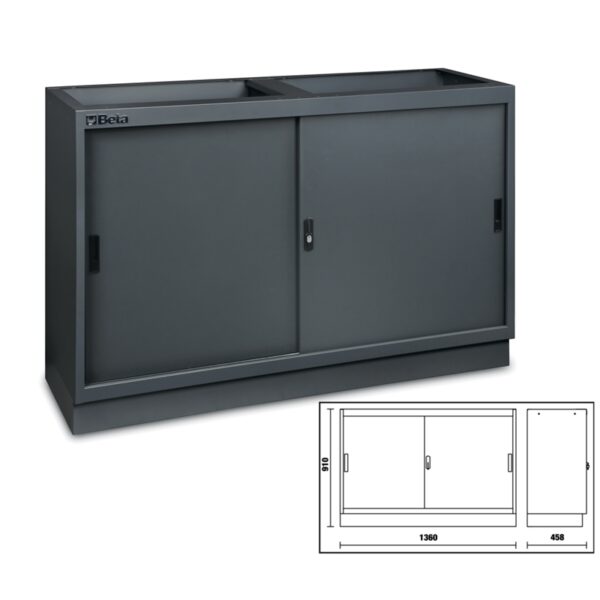 Moduł stały o długości 1360 mm, dwudrzwiowy, do systemu C45PRO C45PRO MAL