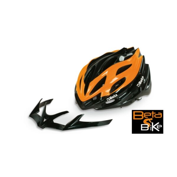 Kask rowerowy z odpinanym daszkiem, regulacja rozmiaru 9539CB S/M