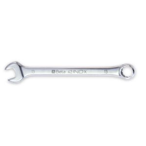 Klucze płasko-oczkowe, calowe, wykonane ze stali nierdzewnej BetaINOX - 42INOX-AS 1/4