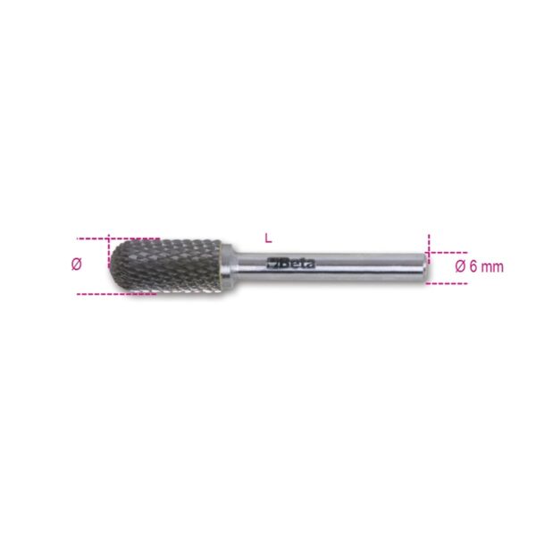 Pilnki obrotowe (frezy) z węglika Beta - 426MD/CT8