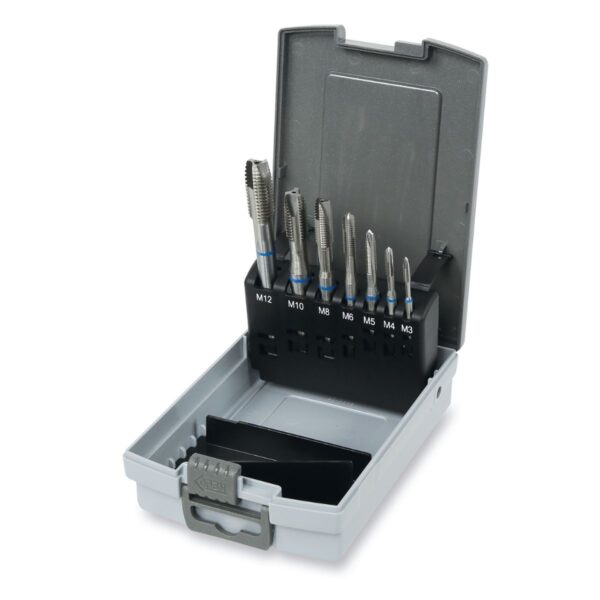 Komplet 7 gwintowników maszynowych 428FP, HSS Beta - 428FP/C7