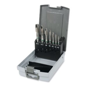 Komplet 7 gwintowników maszynowych 428FC, HSS Beta - 428FC/C7
