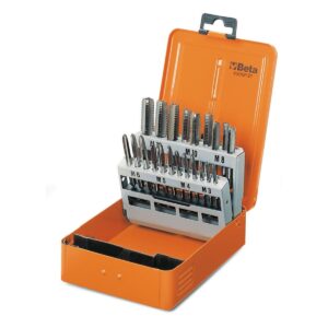 Komplet 3-ech gwintowników ręcznych (art. 430) w pudełku Beta - 430/SP21