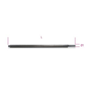 Uchwyty długie do otwornic model 451 Beta - 451PR 12X1,25