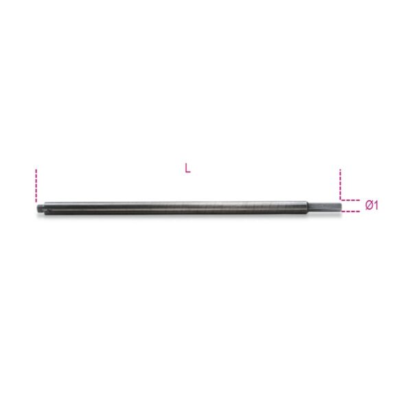 Uchwyty długie do otwornic model 451 Beta - 451PR 12X1,25