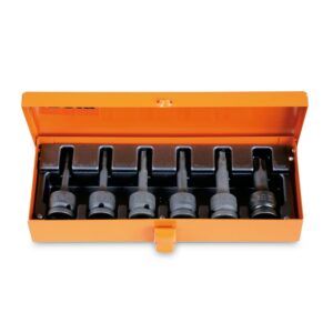 Komplet 6-ciu nasadek udarowych z końcówką trzpieniową, profil Torx® w metalowym pudełku Beta - 720TX/C6