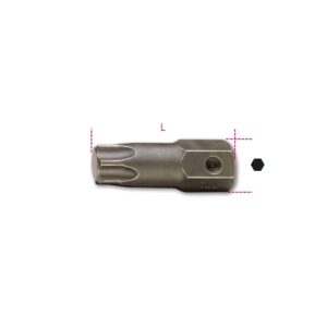Końcówki wkrętakowe udarowe profil Torx® z zabierakiem 16 mm Beta - 727/ES16TX T55