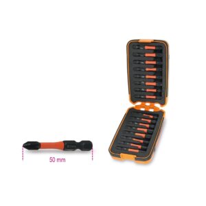 Komplet 16 końcówek wkrętakowych udarowych, w etui Beta - 862XP/A16