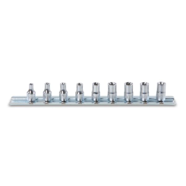 Komplet nasadek profil Torx® wewnętrzny, 1/4", chromowanych Beta - 900FTX/SB9