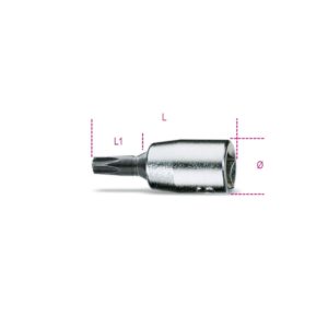 Nasadki z końcówką trzpieniową profil Torx® Beta - 900TX 06