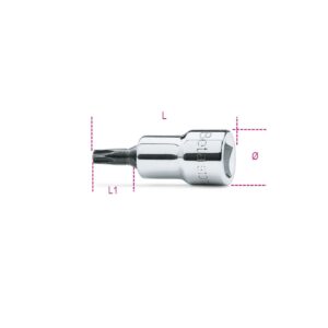 Nasadki z końcówką trzpieniową profil Torx® Beta - 910TX 15