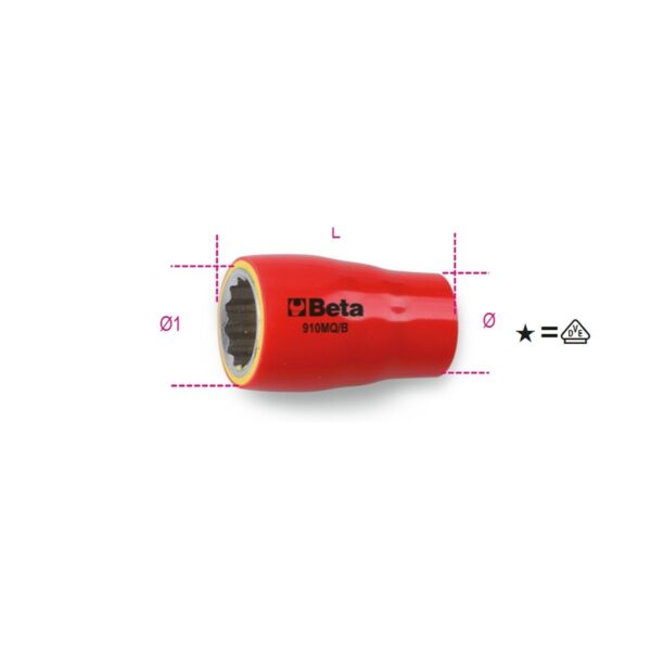 Nasadki dwunastokątne Beta - 910MQ-B 6