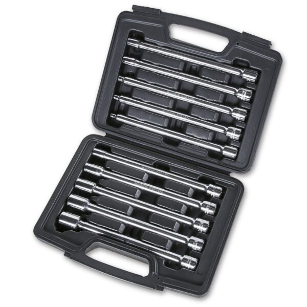 Komplet 10 nasadek profil Torx® wewnętrzny, długich, w pudełku z tworzywa sztucznego Beta - 910FTX/XL-C10