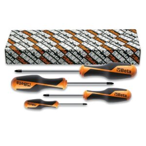 Komplet 4 wkrętaków krzyżowych profil Phillips® (model 1262) BetaGRIP - 1262/S4