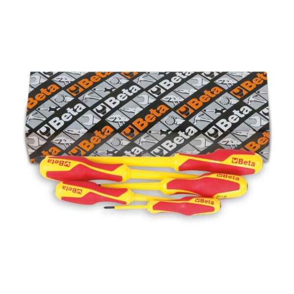 Zestaw 5-ciu wkrętaków krzyżowych profil Phillips® (art. 1272MQ) Beta - 1272MQ/S5