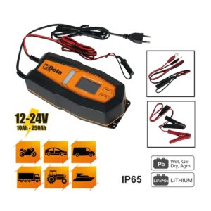 Ładowarka akumulatorowa wielofunkcyjna, 12-24V Beta - 1498H/8A