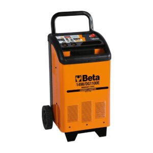 Ładowarka akumulatorów z funkcją rozruchu, 12/24V, na kółkach Beta - 1498/DG1100E
