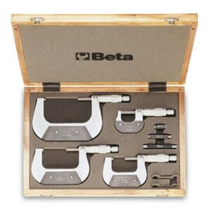 Zestaw 4-ech mikrometrów 1658 Beta - 1658/C4