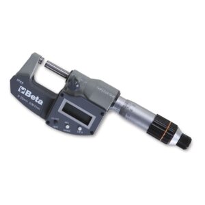 Mikrometry zewnętrzne z odczytem cyfrowym, dokładność odczytu 0,001 mm, klasa szczelności IP65 Beta - 1658DGTB 25
