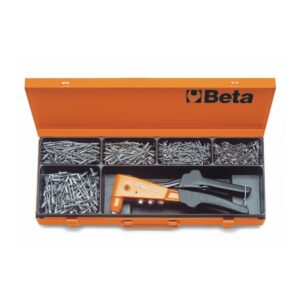Nitownica boczna w zestawie z 700 nitami aluminiowymi Beta - 1741/C5