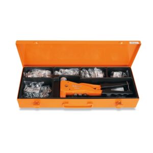 Zestaw nitownicy 1742N i 400 nitonakrętek stalowych Beta - 1742N/C4