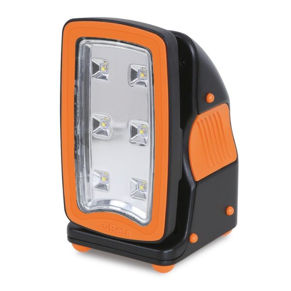 Lampa akumulatorowa punktowa, kompaktowa, uniwersalna Beta - 1838FLASH