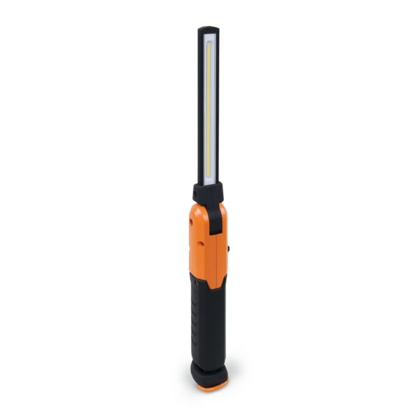 Lampa inspekcyjna LED, akumulatorowa, z dwoma źródłami światła, z przegubem, może być obracana o 180°, z podstawą magnetyczną i hakiem Beta - 1838AM