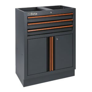 Moduł stały z 3 szufladami i szafką dwudrzwiową, system C45PRO 2.0 BetaC45PRO - C45PRO 2.0 M3A