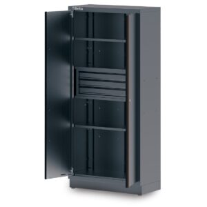 Szafa dwudrzwiowa z blachy z 3 szufladami, ze wspornikiem, system C45PRO 2.0 BetaRSC50 - C45PRO 2.0 AS2/3C