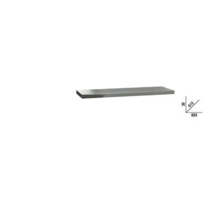 Blat roboczy (680x615 mm) z płyty MDF pokrytej stalą nierdzewną BetaC45PRO - C45PRO 2.0 PXE/1-0,7MT