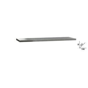 Blat roboczy (1360x615 mm) z płyty MDF pokrytej stalą nierdzewną BetaC45PRO - C45PRO 2.0 PXE/2-1,3MT
