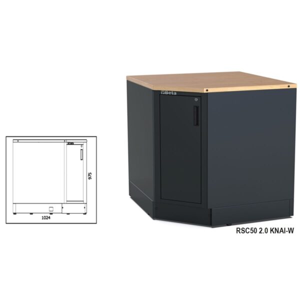 Moduł narożny, system RSC50 2.0 BetaRSC50 - RSC50 2.0 KNAI-W