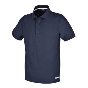 Koszulka polo, wykonana z bawełny piqué, 200 g/m3, granatowa Beta - 7552BL XS