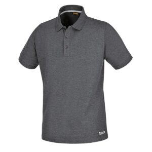 Koszulka polo, wykonana z bawełny piqué, 200 g/m3, szara Beta - 7552G XS