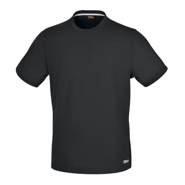 T-shirt, wykonany z bawełny, 150 g/m2, czarny Beta - 7553N XS