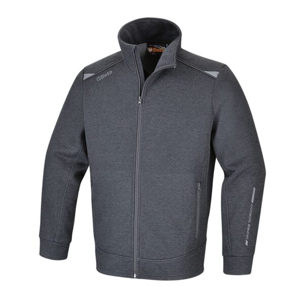 Bluza zapinana na zamek, z grafenem Beta - 7644GG XS
