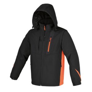 Kurtka softshell z odpinanymi rękawami i kapturem Beta - 7659N S