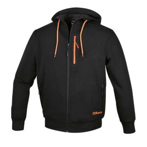 Bluza z kapturem zapinana na zamek Beta - 7665N XS