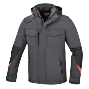 Kurtka z poliestru Oxford 300D powlekanego poliuretanem, wodoodporna, grafitowa. Beta - 7670G S