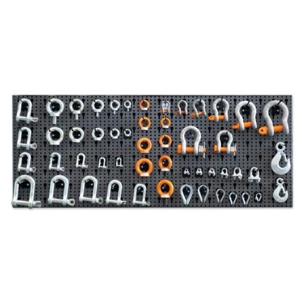 Zestaw 1045 akcesoriów do lin stalowych, z elementami mocującymi, bez panelu SHOPinShop - 8600 R/114