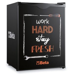 Lodówka mini, klasa energetyczna F, pojemność 63 l, czarna BETACollection - 9526F