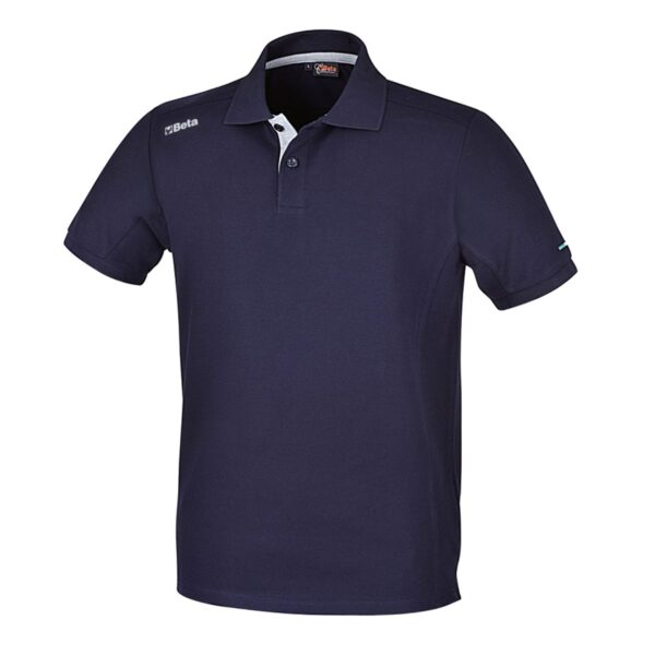 Koszulka polo zapinana na 2 guziki, wykonana z bawełny 200 g/m2 BETACollection - 9534BO S