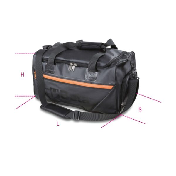 Torba z tkaniny poliestrowej Oxford 600D, wymiary 47x28x25 cm BETACollection - 9557J 2.0