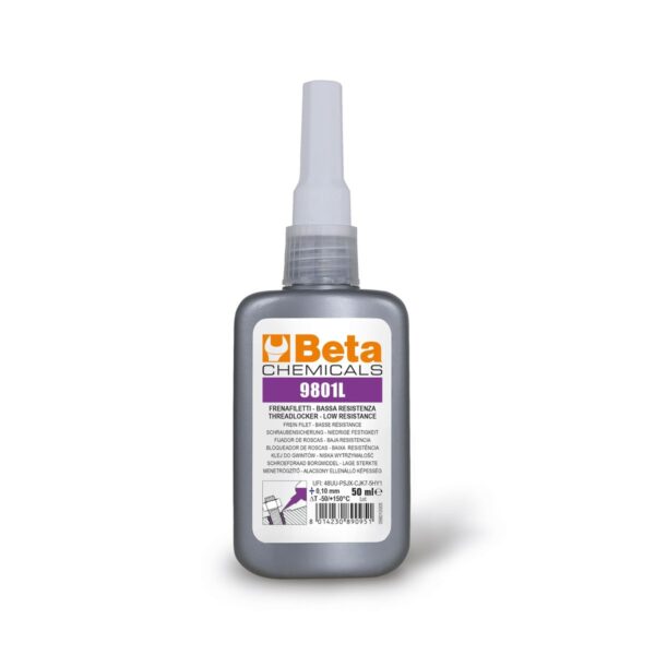 Klej do gwintów o małej sile łączenia BetaCHEMICALS - 9801L 20 (1-2)