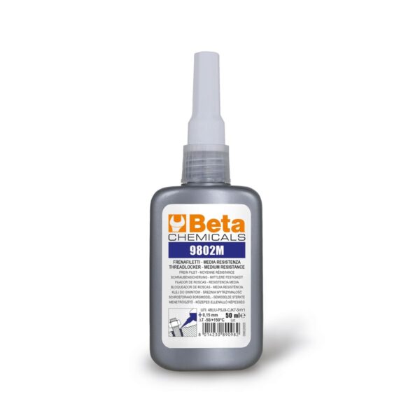 Klej do gwintów o średniej sile łączenia BetaCHEMICALS - 9802M 20 (1-2)