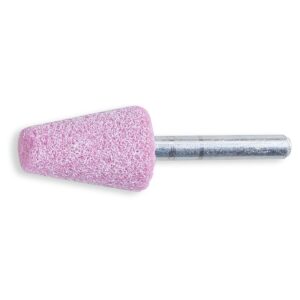 Ściernice trzpieniowe, trapezowe, ziarno ścierne: elektrokorund różowy, spoiwo ceramiczne BetaABRASIVES - 11107 12X20