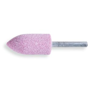 Ściernice trzpieniowe, ostrołukowe, ziarno ścierne: elektrokorund różowy, spoiwo ceramiczne BetaABRASIVES - 11116 10X20