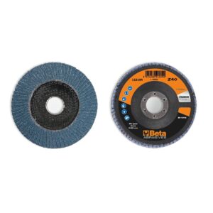 Ściernice listkowe, ziarno cyrkonowe na podłożu z płótna, podkład z włókna szklanego, z pojedynczymi listkami BetaABRASIVES - 11210A 40