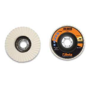 Ściernice listkowe filcowe, podkład z włókna szklanego, z pojedynczymi listkami BetaABRASIVES - 11259 115
